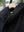 HOODED COAT, charcoal brown mixed color kasuri
