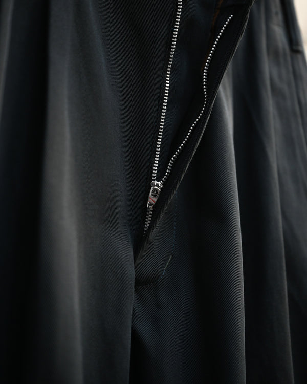 730 (710 EXTRAS -Wide leg- ), twill, faded black