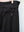 BELTED CREPE TUCK SLACKS, black