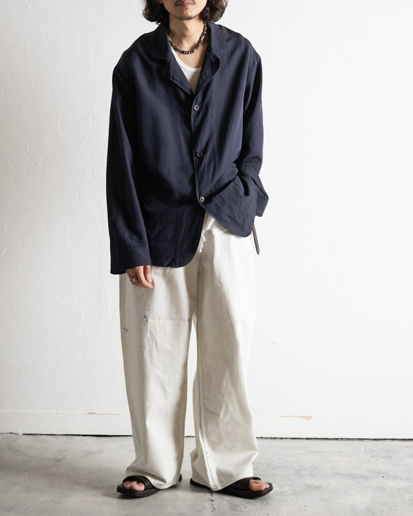STRAIGHT WIDE DENIM PANTS