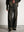 coffee black denim trousers, dstryd