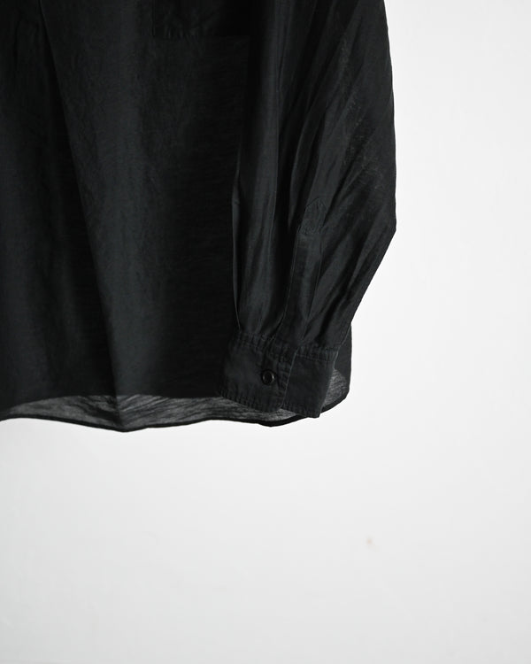 Our Knowledge Tucked Shirt, black