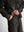 coffee black denim trousers, dstryd