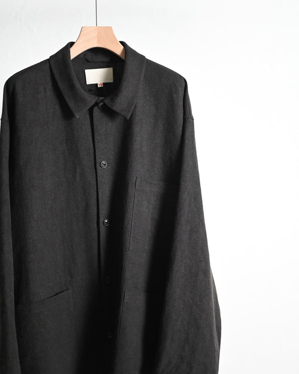 WORK SHIRT, max high count hemp,brown