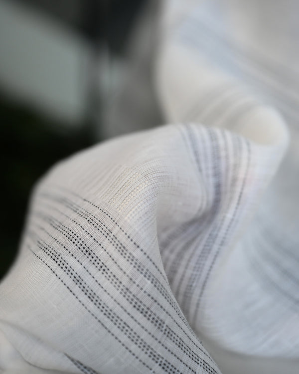 MULTI STRIPED OVER SH-JKT, white
