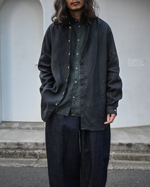 大麻シャツ大, 墨黒