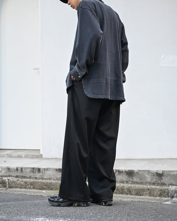 ASHLEY SLACKS, WOOL GABARGINE