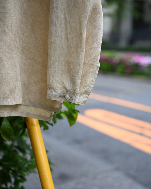 Sleeping shirt, Authentic linen poplin