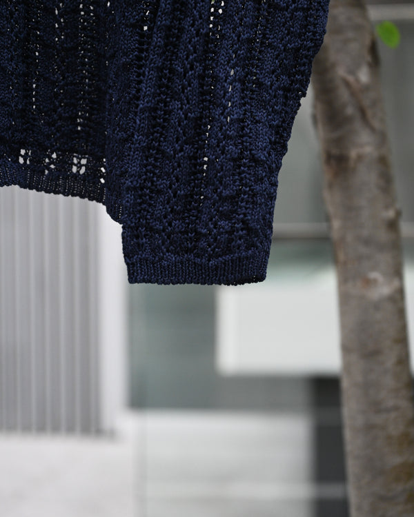 Ex. Mesh V Neck Sweater