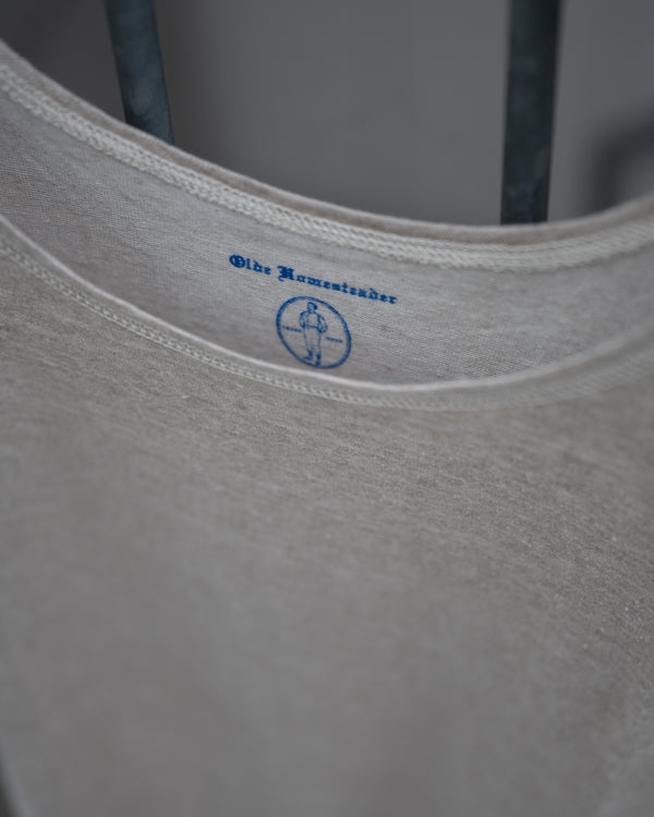 RELAXED LINEN JERSEY / ATHLETIC SHIRT