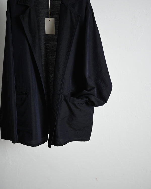WASHED WOOL SILK TWILL SH-JKT