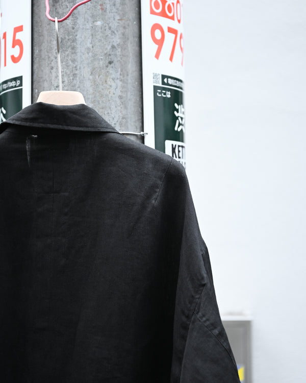 100/S LINEN FIELD JACKET