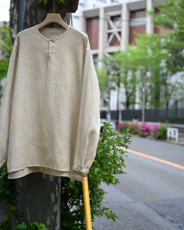 Sleeping shirt, Authentic linen poplin