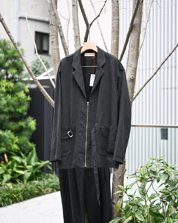 belted jkt, black