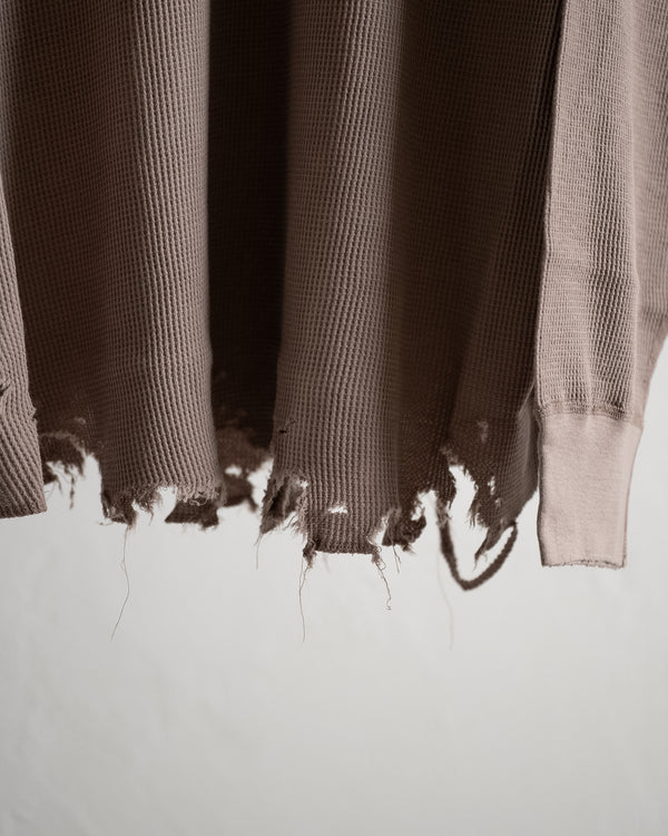 DAMAGE WAFFLE CREW LS, 3 colors