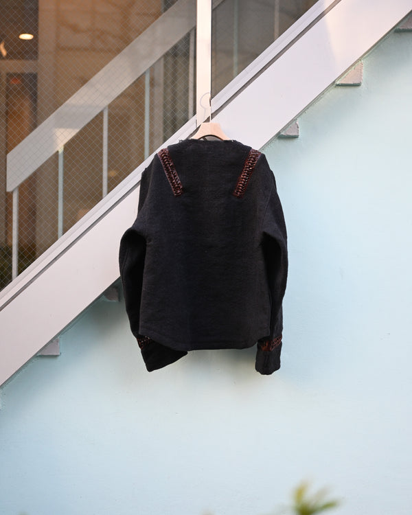 Engraved Cut Out Anorak