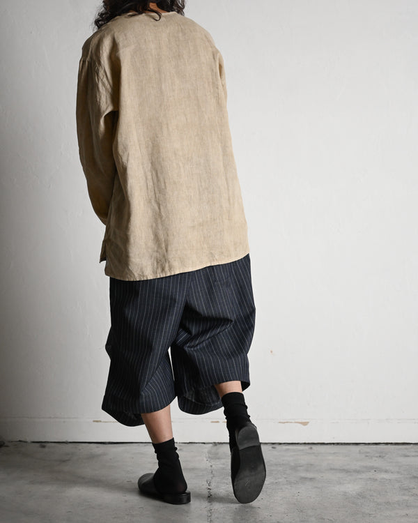 kakke shorts, navy stripe