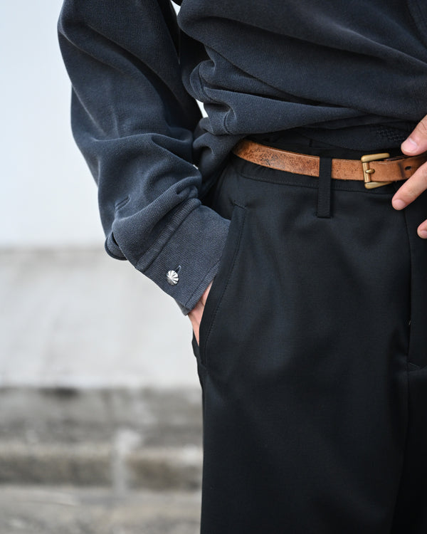 ASHLEY SLACKS, WOOL GABARGINE