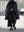 LONG COOK JACKET, slub yarn dobby cloth