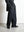 WOOL WASHI STRIPE TUCKED TROUSERS