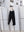 WIDE EASY PANTS, nubuck leather