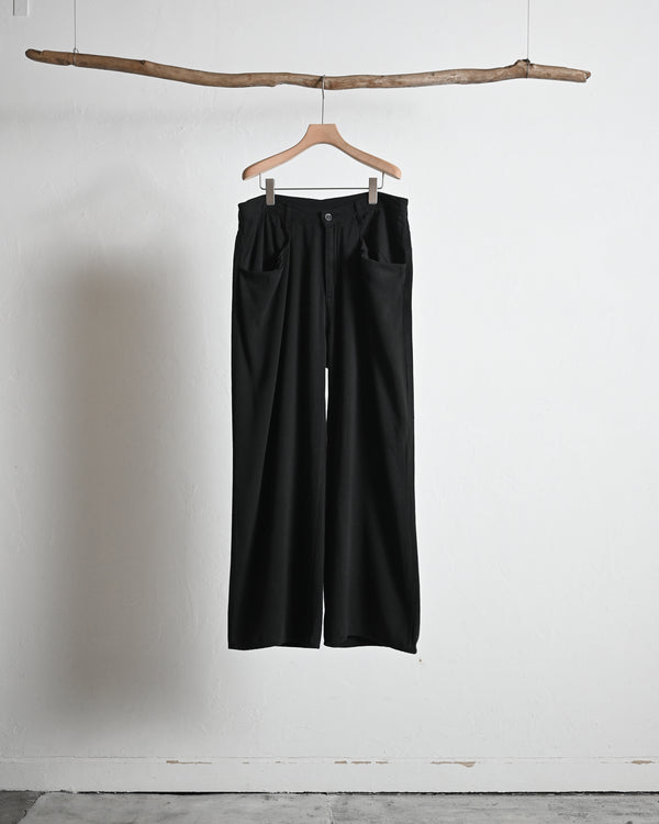 SILK WIDE SLACKS