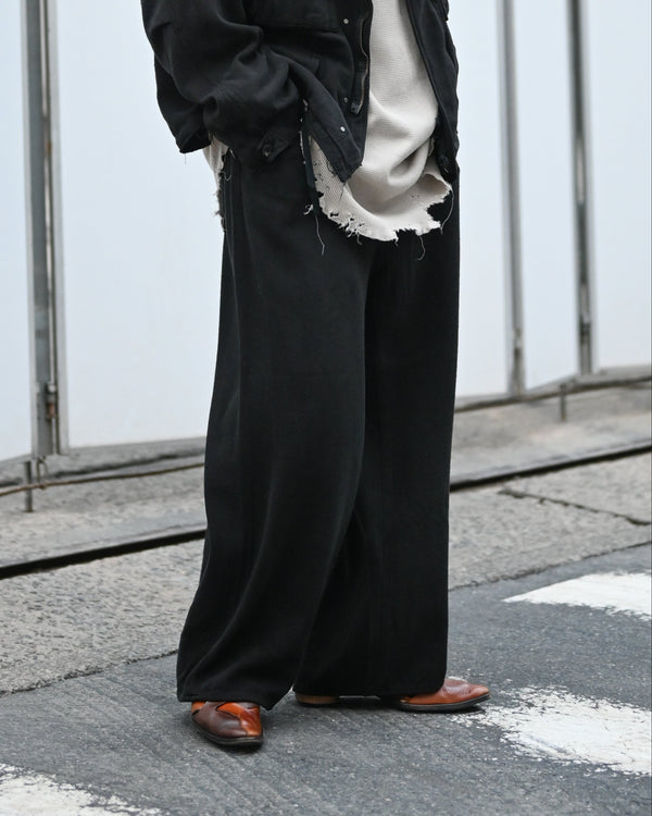 SILK WIDE SLACKS