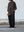 WOOL GABARDINE 3PLEAT WIDE SLACKS