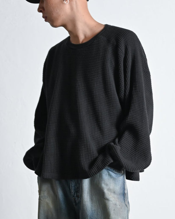 HEAVY WAFFLE OVER LS