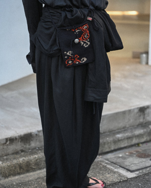 Ex. knit Pochetto