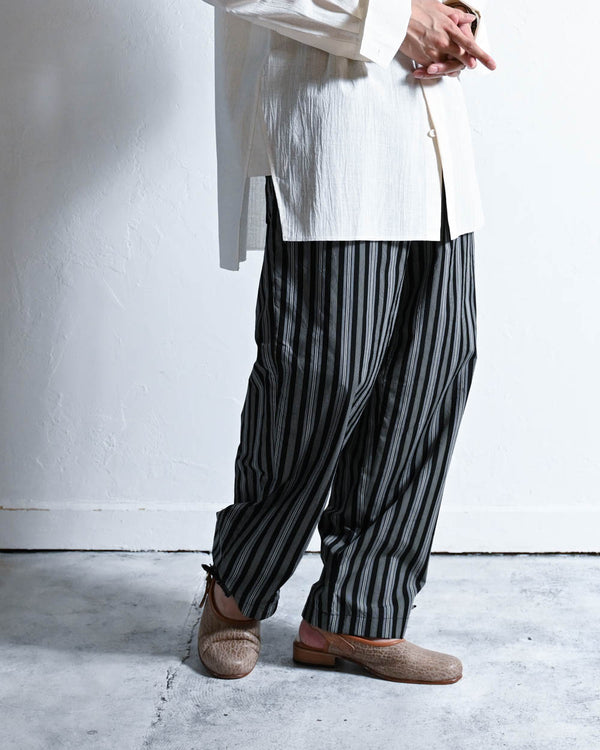 EASY PANTS, cotton silk broad woven by Kiryu-CONTROLLA+-COELACANTH