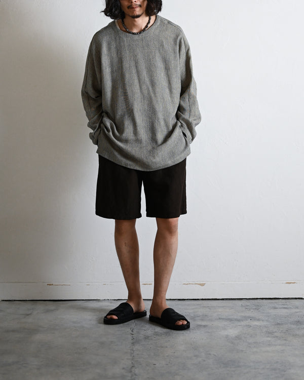 Khadi Hickory Long Pullover
