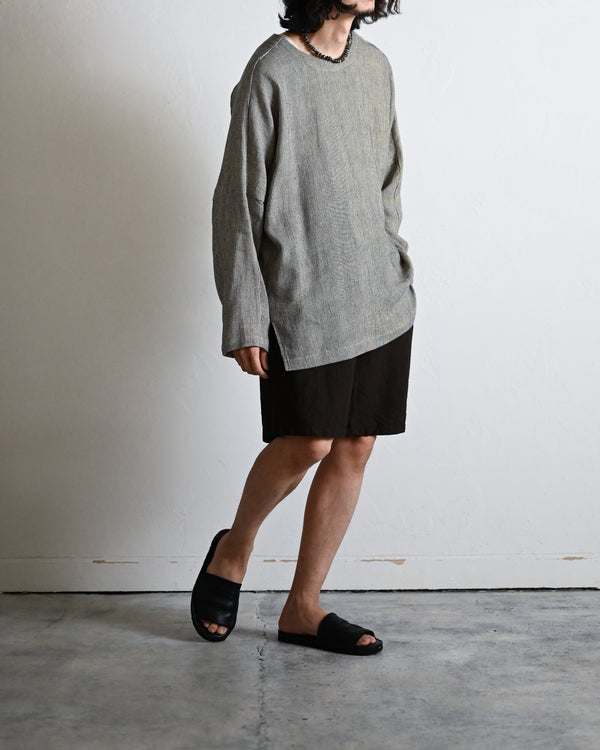 Khadi Hickory Long Pullover