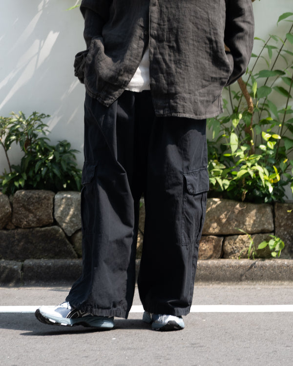 POPLIN CARGO PANTS