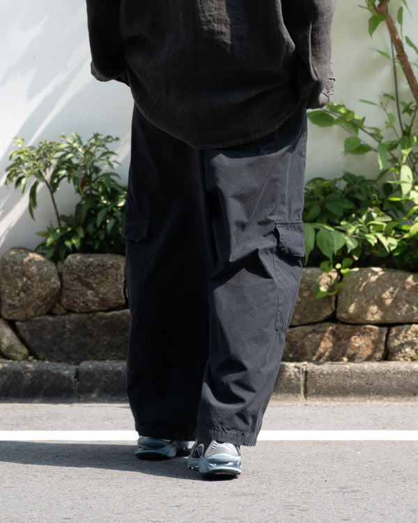 POPLIN CARGO PANTS