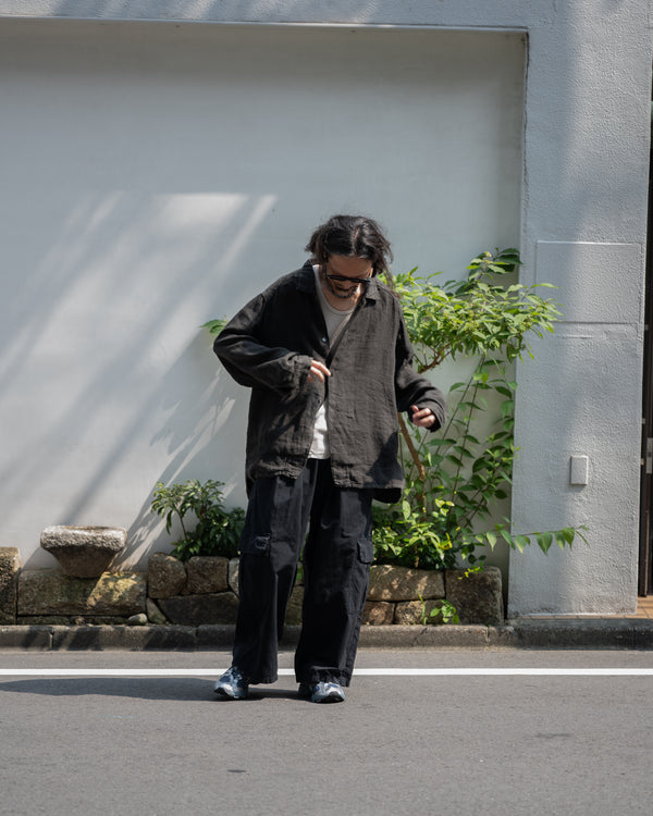 POPLIN CARGO PANTS