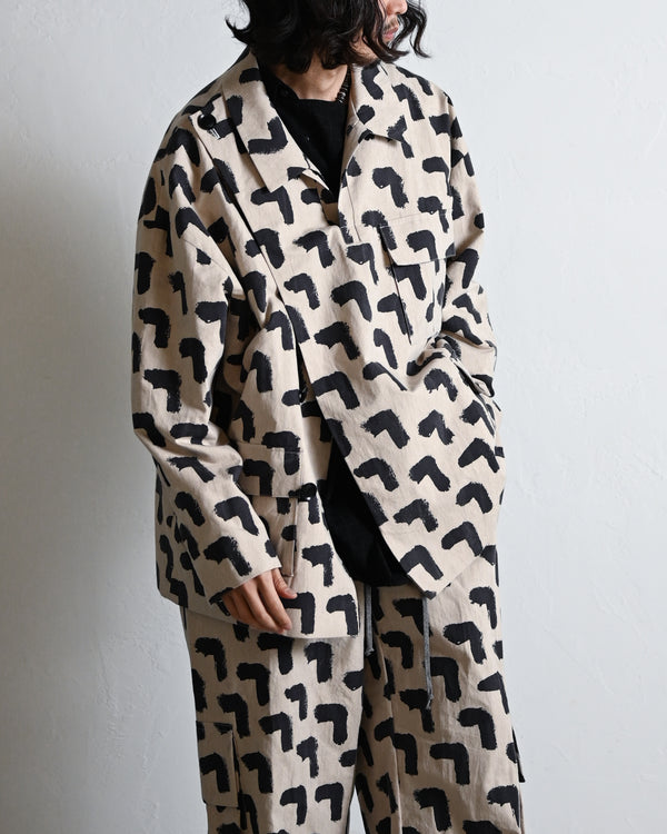 Fake shirt jacket