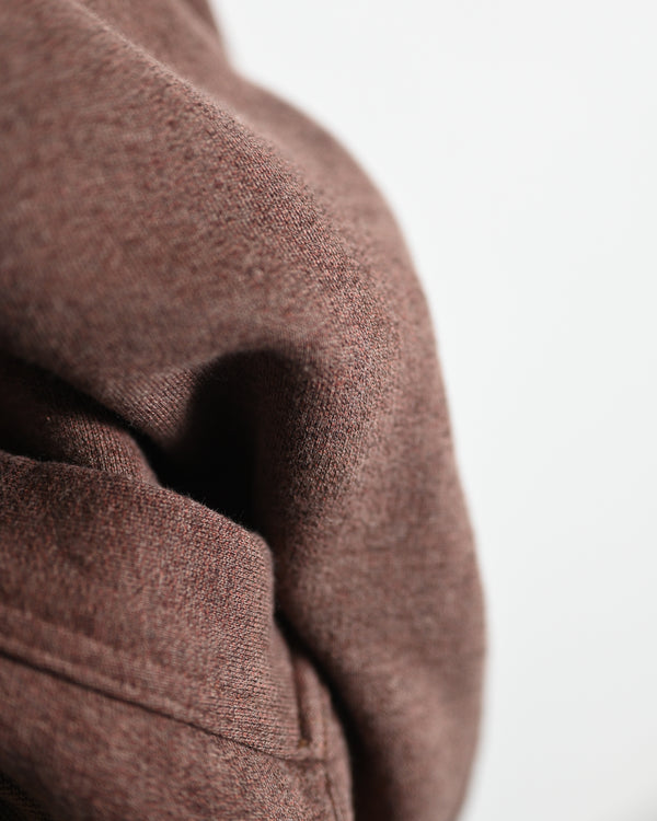 EXTRA COTTON FLEECE / HOODED LONG SLEEVE, faded heather color