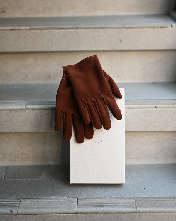Whole Cut Gloves, Sheep Suede
