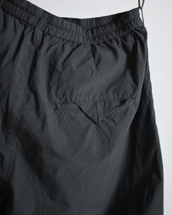 DYED SHRINK WIDE EASY TUCK SLACKS EX