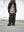 AGING LACE WORK SHIRT, black