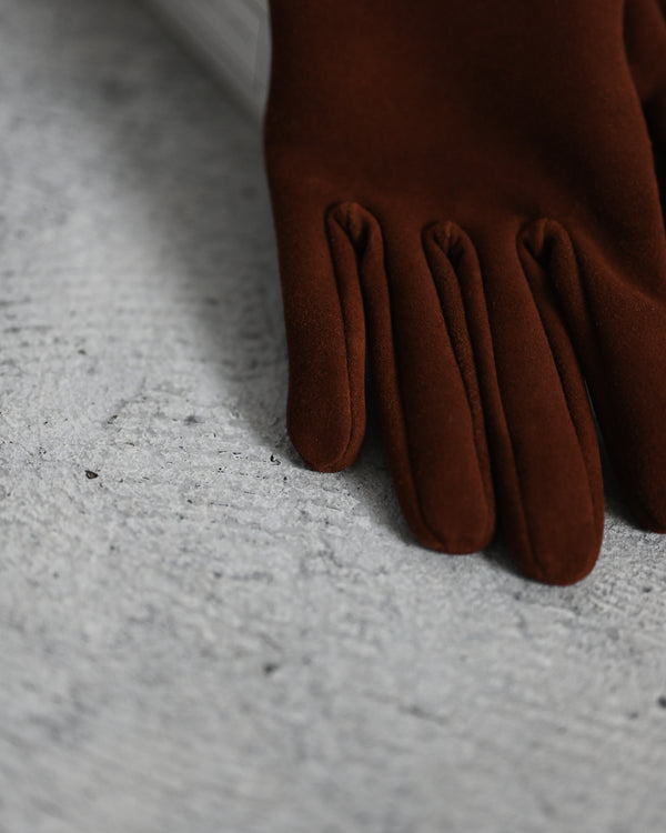 Whole Cut Gloves, Sheep Suede