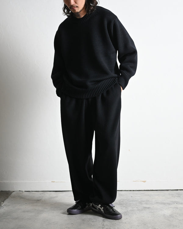 TRACK PANTS, brushed wool fleece