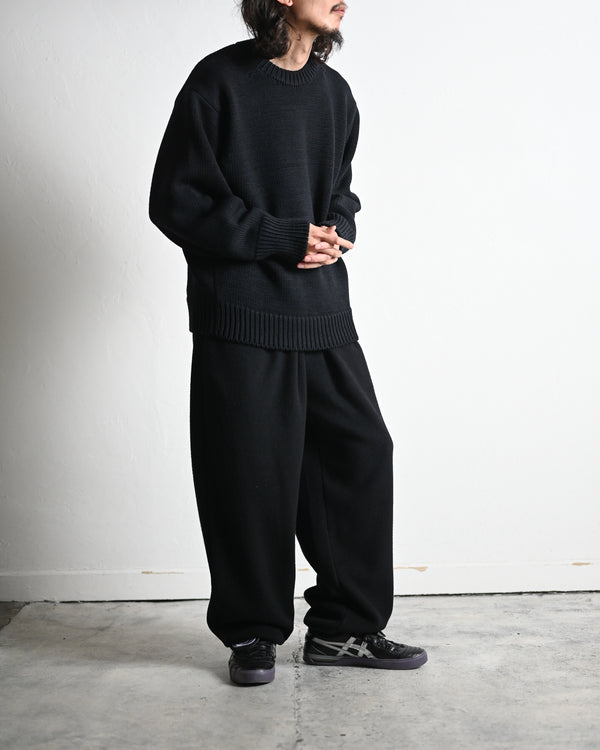 TRACK PANTS, brushed wool fleece