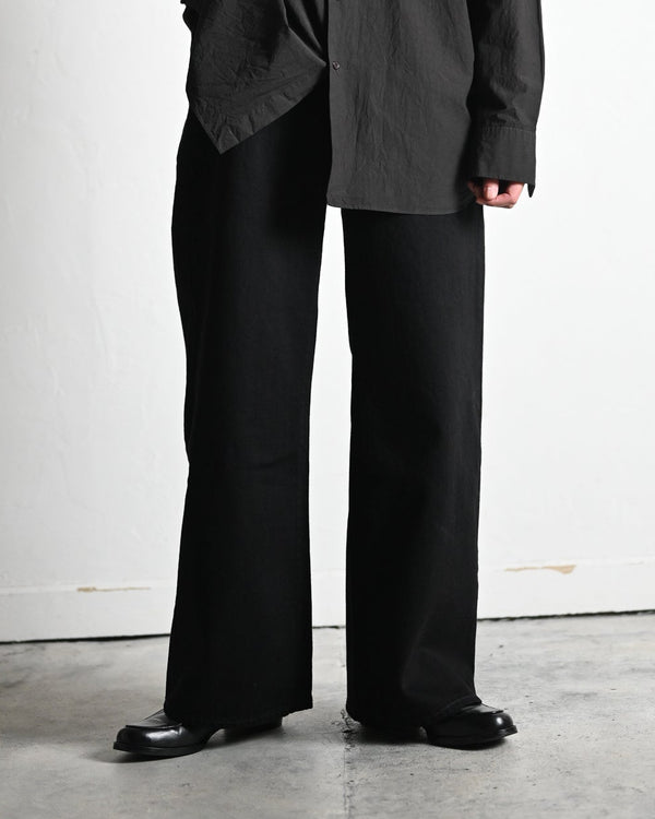 ROBERTS, ONE WASH BLACK DENIM