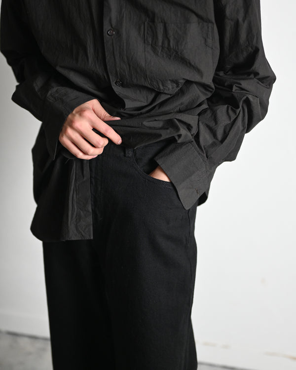 ROBERTS, ONE WASH BLACK DENIM