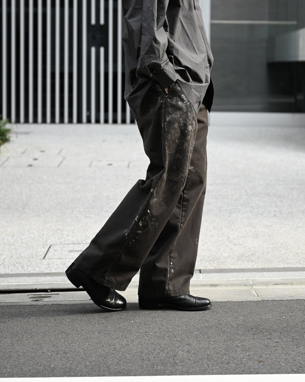 PAINTER'S CHINO PANTS, d.brown