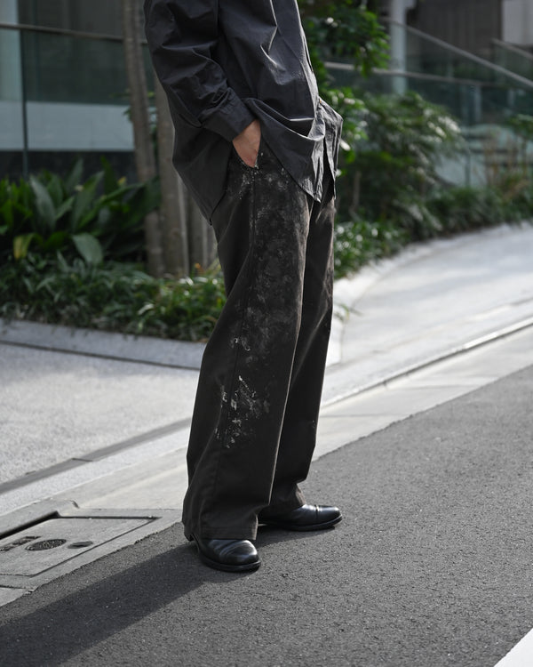 PAINTER'S CHINO PANTS, d.brown