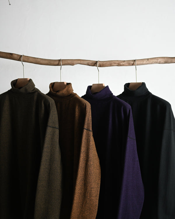 RUSTIC JERSEY / TURTLE NECK LONG SLEEVE