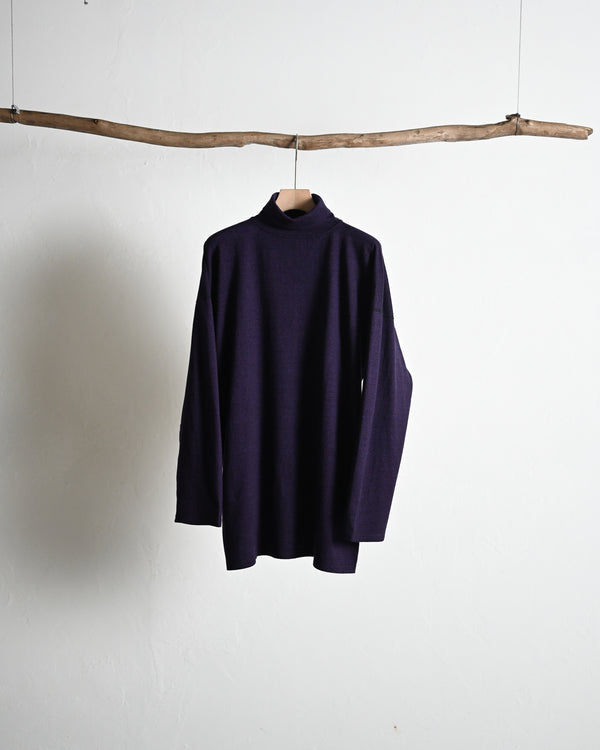RUSTIC JERSEY / TURTLE NECK LONG SLEEVE